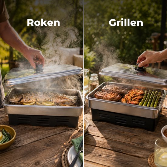 Ultimate Table Smoker - Rookoven van Merkloos — afbeelding 3