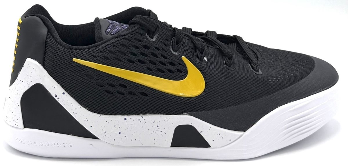 Nike Kobe IX Low Lakers- Sneakers Zwart