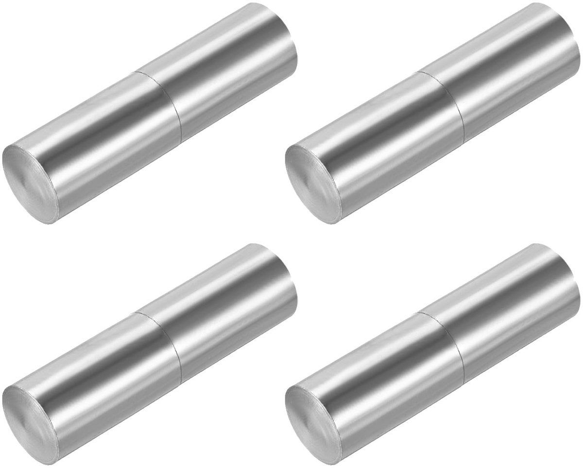 ONF3 - Lasbare vatscharnieren - Roestvrij staal - 4 set - 60 mm x 16 mm - Duurzaam en stevig - Perfect voor deuren en poorten