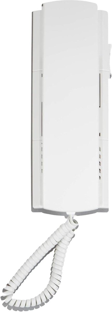 Binnenstation Deurcommunicatie - Intercom Telefoon - Veilige Toegang - Stapsgewijs Volume - 21 x 34 x 16 cm - Wit