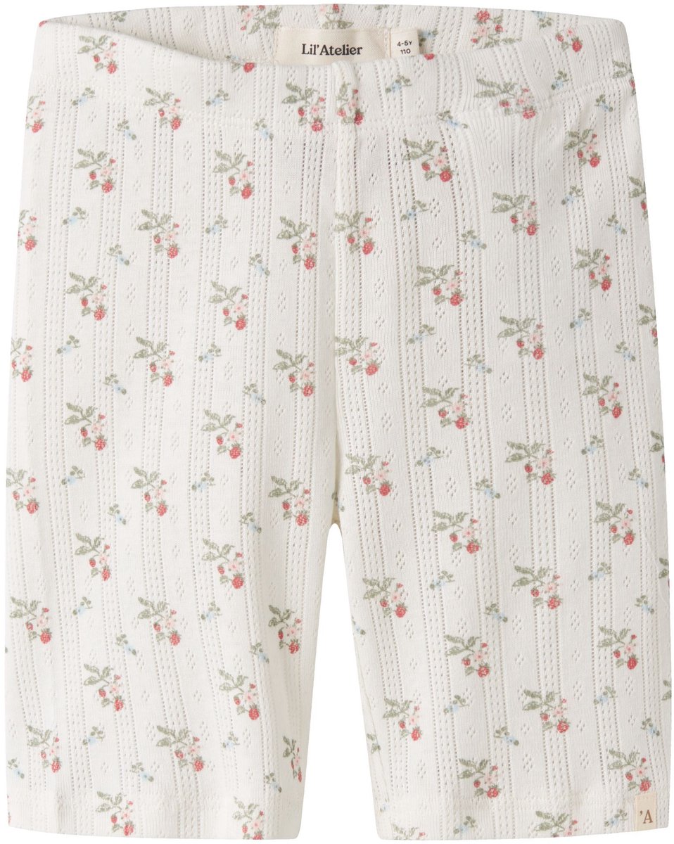 Lil' Atelier Fietsshort slim fit