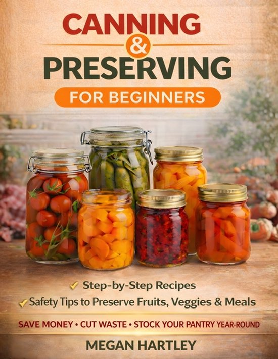 Canning and Preserving for Beginners - cover
