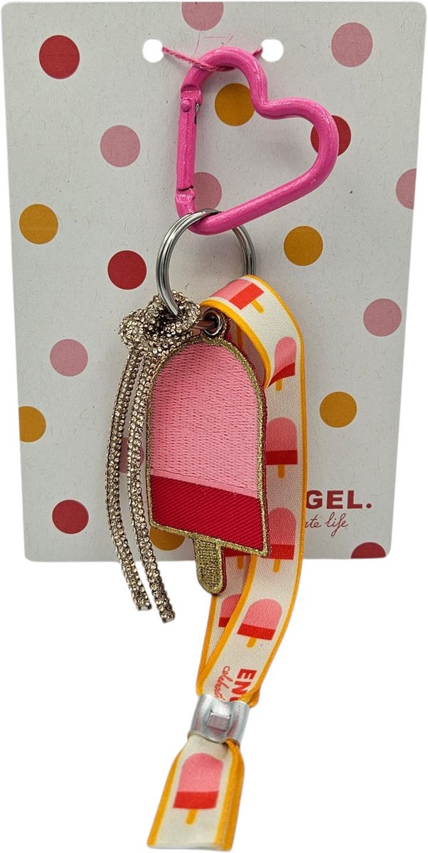 ENGEL. Sleutelhanger Ice Cream - Metaal