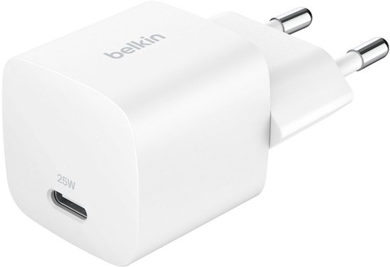 Belkin USB C Wandlader 25 W - Universeel gebruik - Zwart