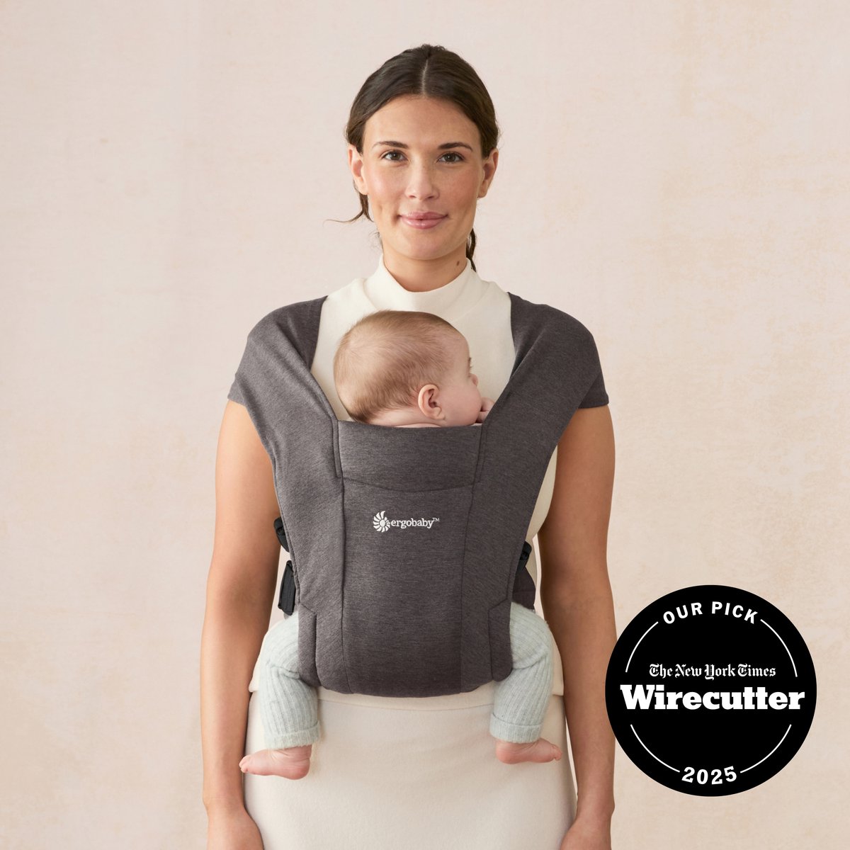 Ergobaby Embrace ergonomische Baby draagzak - Heather Grey – foto 8