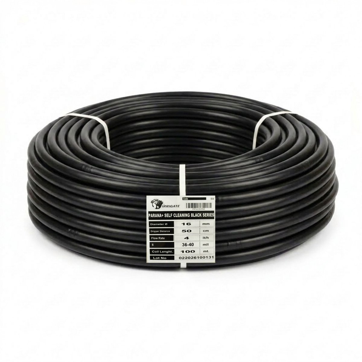 Druppelslang Ø16 mm - 100 Meter - 4 l/h - 50 cm Druppelafstand - Zelfreinigend Druppelirrigatie Slang