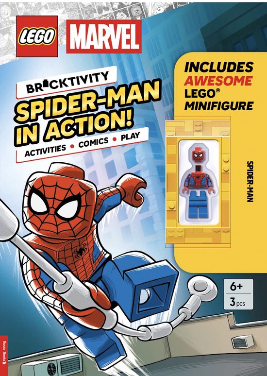 LEGO® Minifigure Activity- LEGO® MARVEL: Spider-Man in Act ... - cover