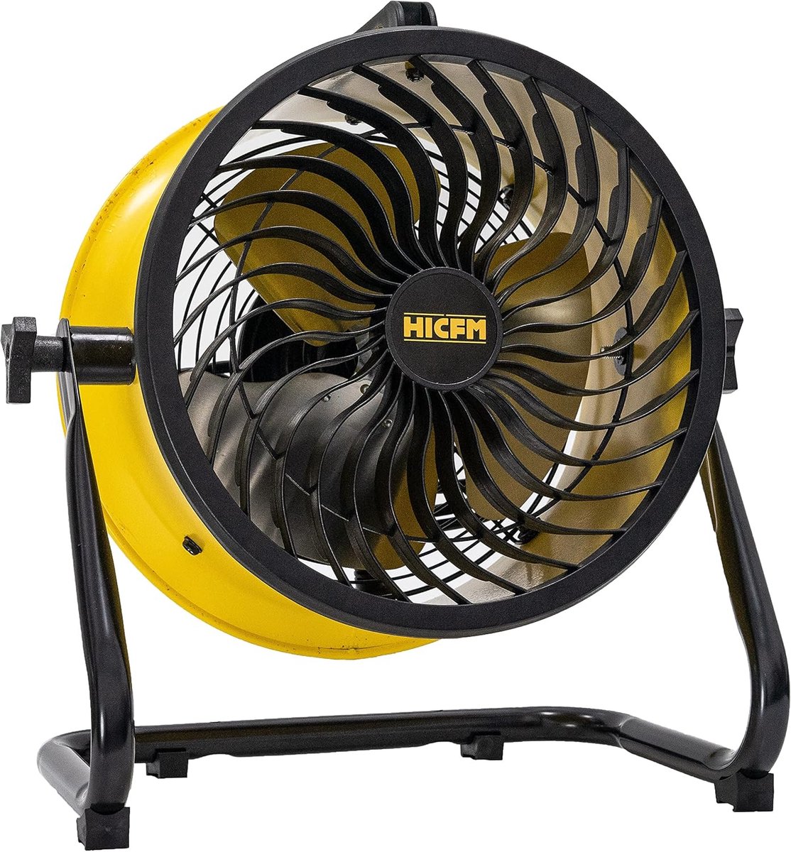 Krachtige Vloerventilator Hoge Luchtverplaatsing 1200 CFM met Draaibare Kop