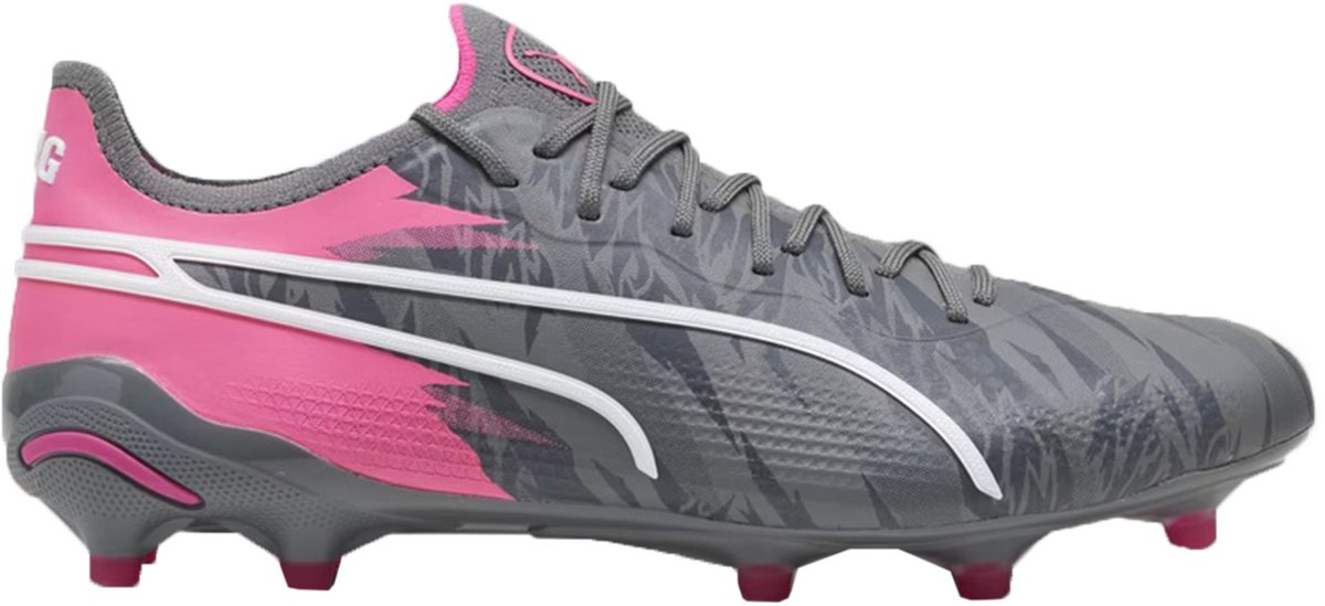 Puma Schoenen Voetbal King Ultimate Rush FG/AG Grijs - Maat 44