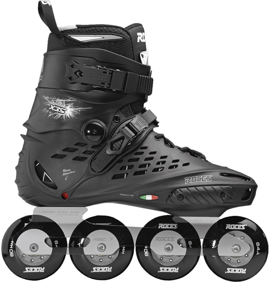Roces Skeelers X35 TIF Zwart
