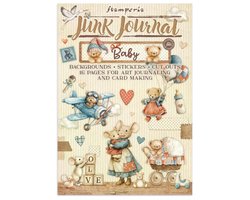 Stamperia -Baby Junk Journal Stickers, Backgrounds, Cut-Outs (SBJK12)