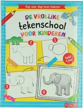 Wins Holland tekenschool boek voor kinderen stap voor stap leren tekenen.