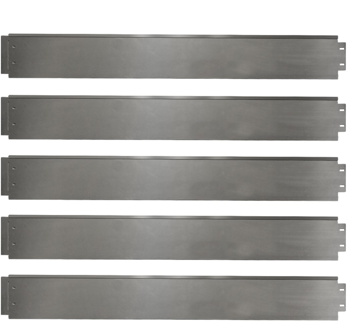OK-Living Gazonrand – 100 x 14 cm 30 meter Zilver