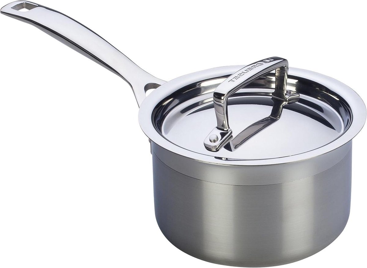 RVS Kookpan - Steelpan Cazo - Koken - 3-laags Constructie - 14 cm Diameter - Roestvrij staal