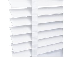 Vensterjaloezieën - Raambekleding - Thuiskantoor - 50 mm lamellen - 60 x 150 cm - Wit