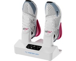 Mister Dry® Schoenendroger Wit - Schoendroger - Elektrische Schoenendroger - Schoenverfrisser - Schoenendrogers - Ozone - Shoe Dryer - Shoe Fresh