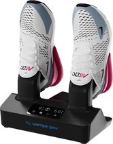 Mister Dry® Schoenendroger Zwart - Rafraîchisseur de chaussures - Sèche-chaussures électrique - Sèche-chaussures - Ozone - Destructeur d'odeurs pour chaussures