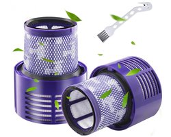 V10-filter voor Dyson - vervangend stofzuigerfilter voor Dyson V10 Cyclone-serie/Absolute/Animal/Motorhead/Total Clean - SV12 draadloze stofzuiger - vervangend onderdeelnummer 969082-01