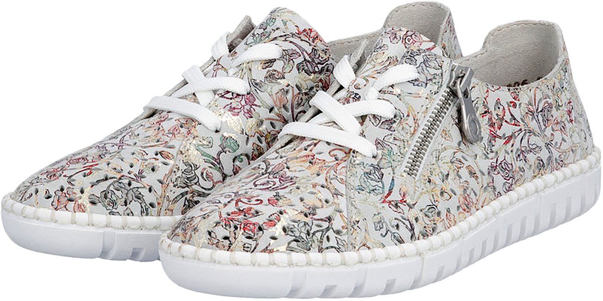 Retine leren sneakers