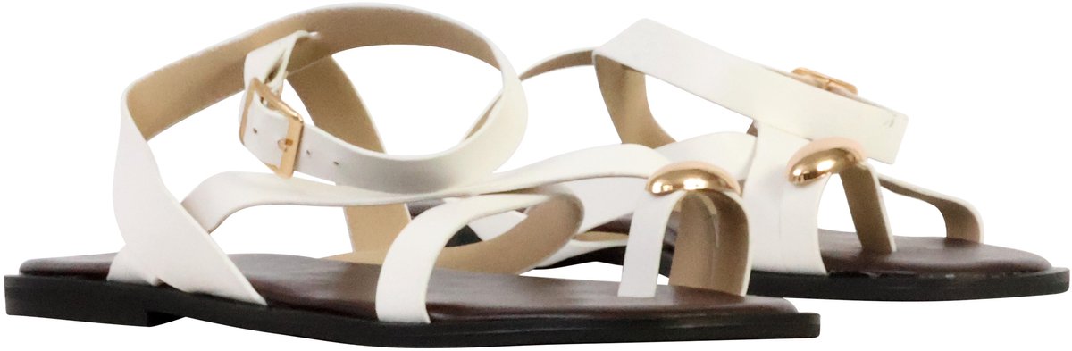 Sandalen met riempje