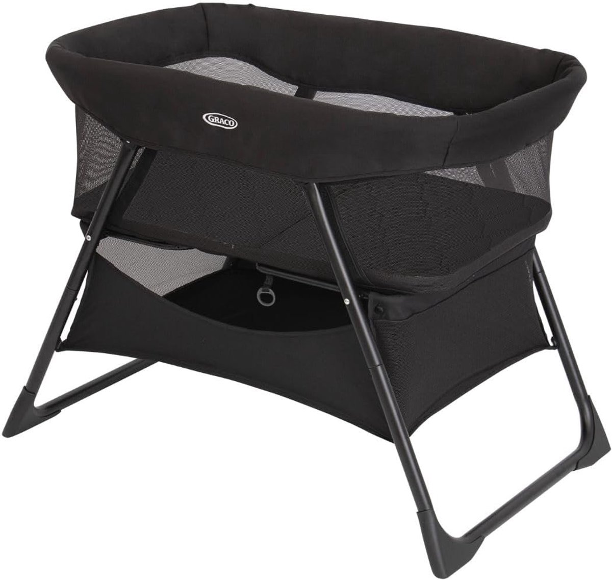 Zij-aan-zij bedwieg - Wieg - Baby slapen - Klein opvouwbaar - 655 x 195 x 636 cm - Nachthemel