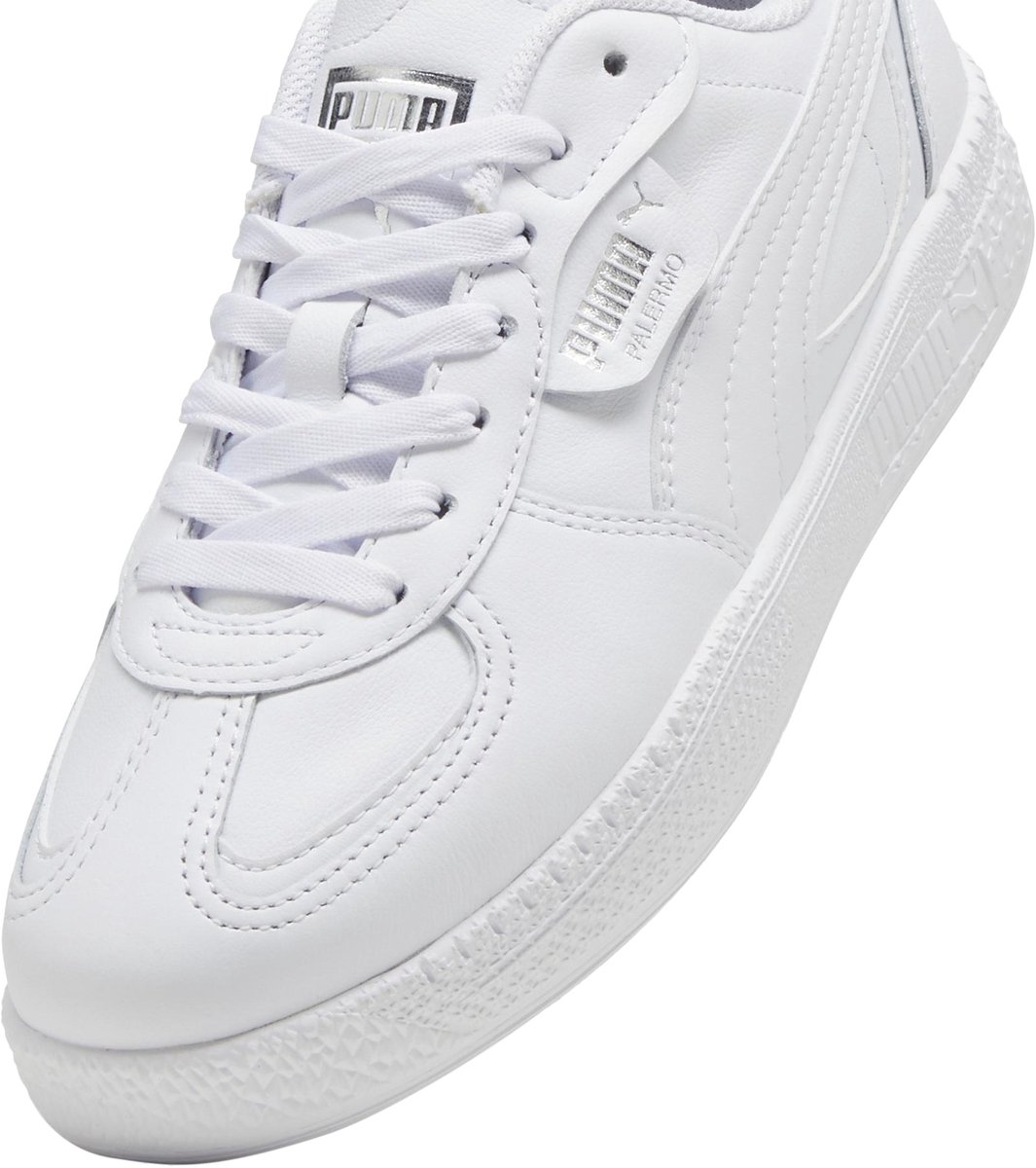 Leren sneakers Palermo Moda Lthr Wns Wit