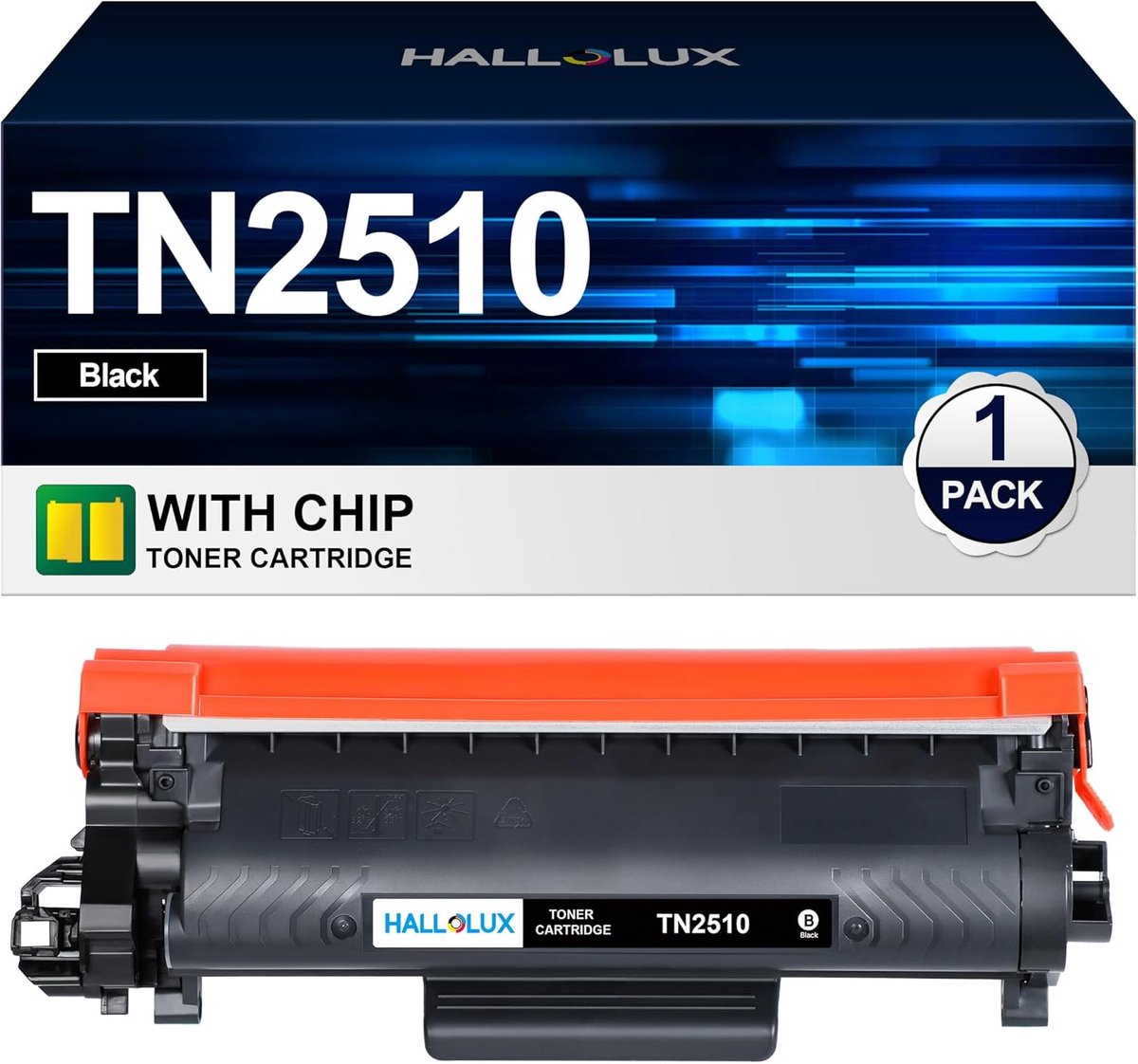 Toner Zwart - Vervangende Toner - Documenten Printen - Hoge Capaciteit - 560 Gram - Zwart