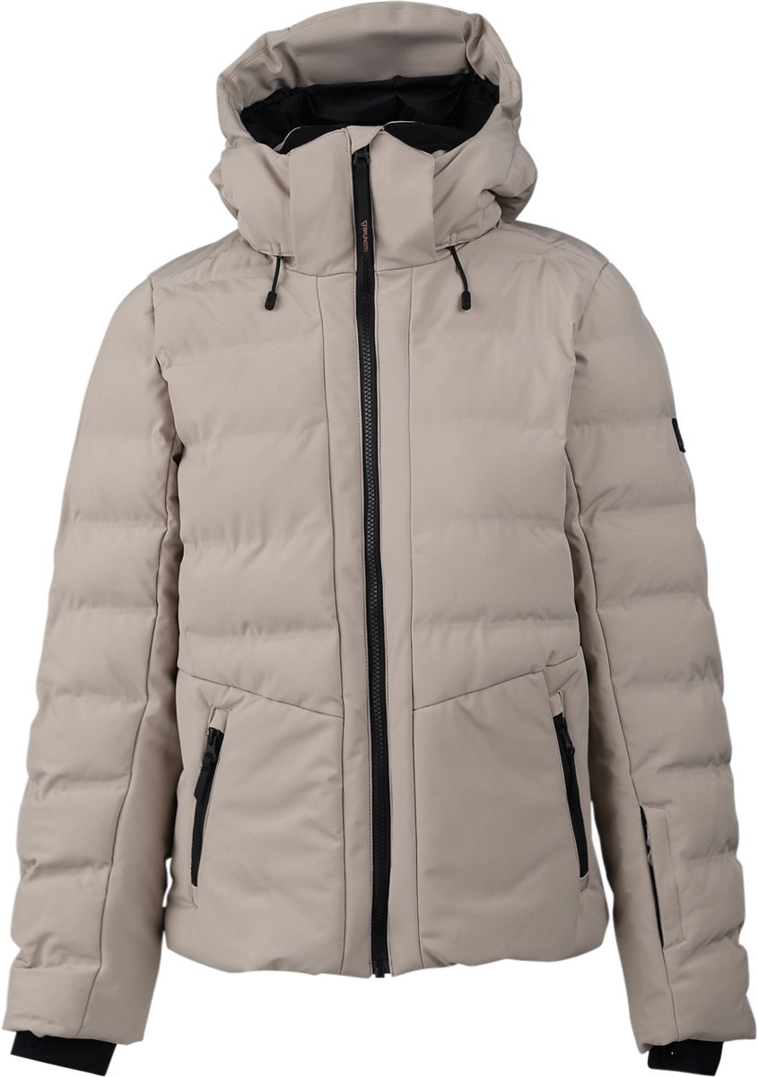 Brunotti Lapista Dames Ski Jas Fungi Beige