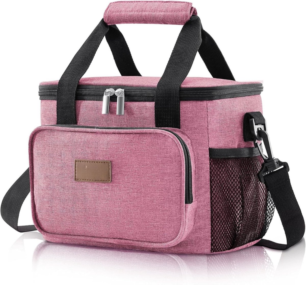 Picknicktas - Picknickmand - Lunchtas - Lunch Bag - Koeltas - Koelrugtas - Koelrugzak - Cooler Bag - Thermotas - 8.5L - Roze - van Imperatoris