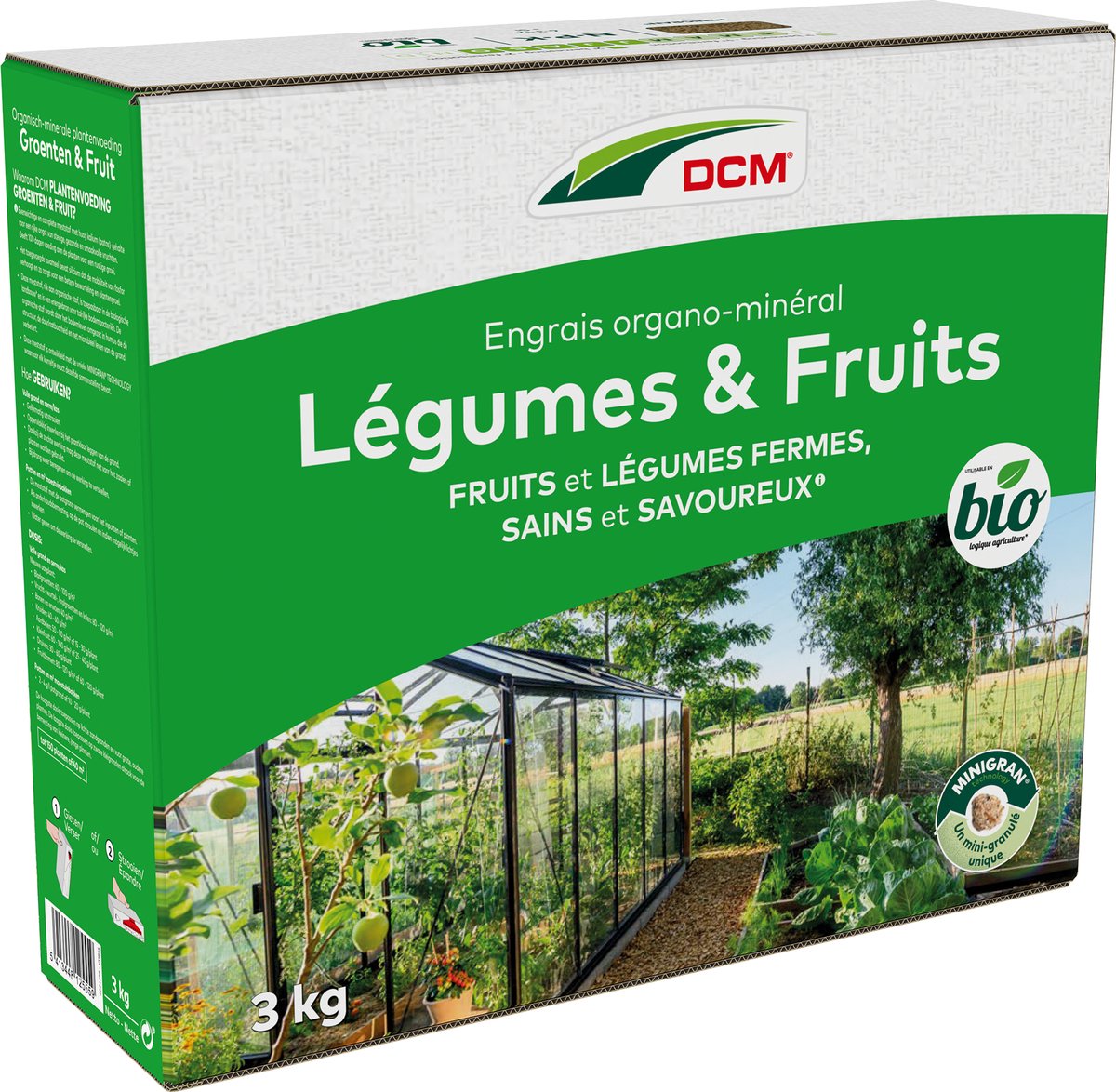 DCM GROENTEN/FRUIT 3KG