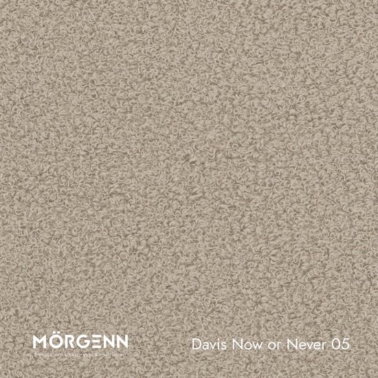 Mörgenn Davis Now or Never 05 bouclé stof in beige met kleine krulletjes.