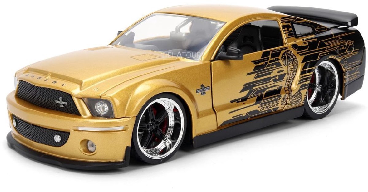 Ford Shelby GT-500KR 2008 Gold / Black Jada