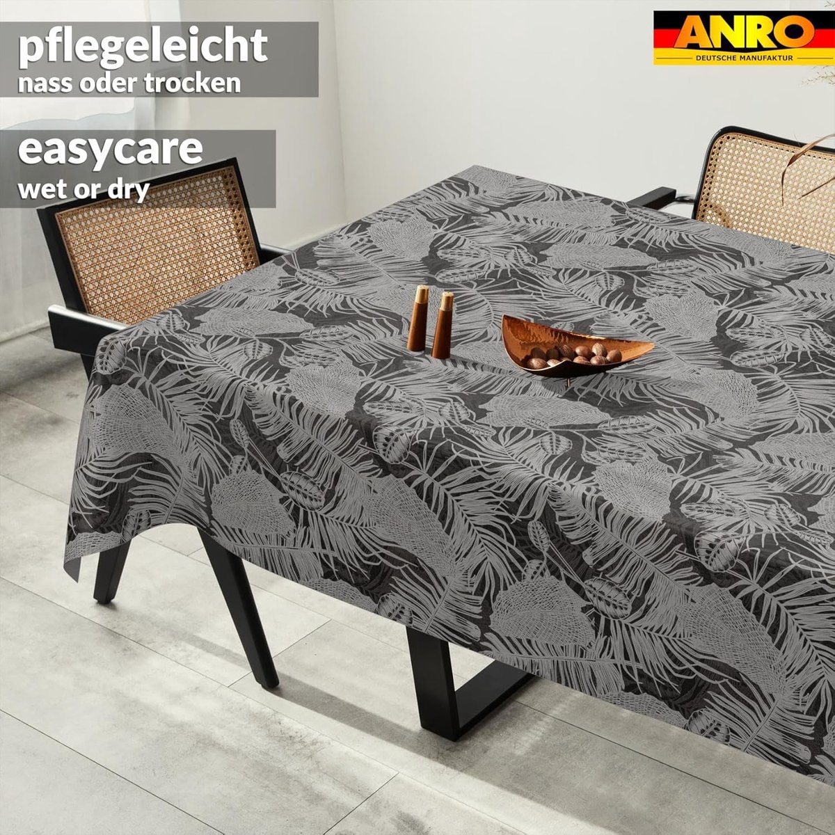 Tafelkleed - Afwasbaar Doek - Keuken & Tuin - Lotuseffect Waterafstotend - 200 x 140 cm