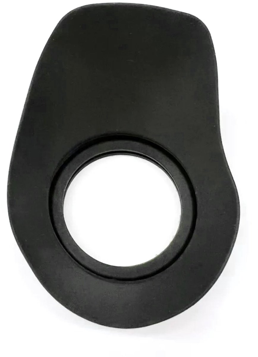 Rubberen Oogschelp - Zoeker Beschermhoes - Camera Oogstuk - Blokkeert Licht - 11 x 8 x 6 cm