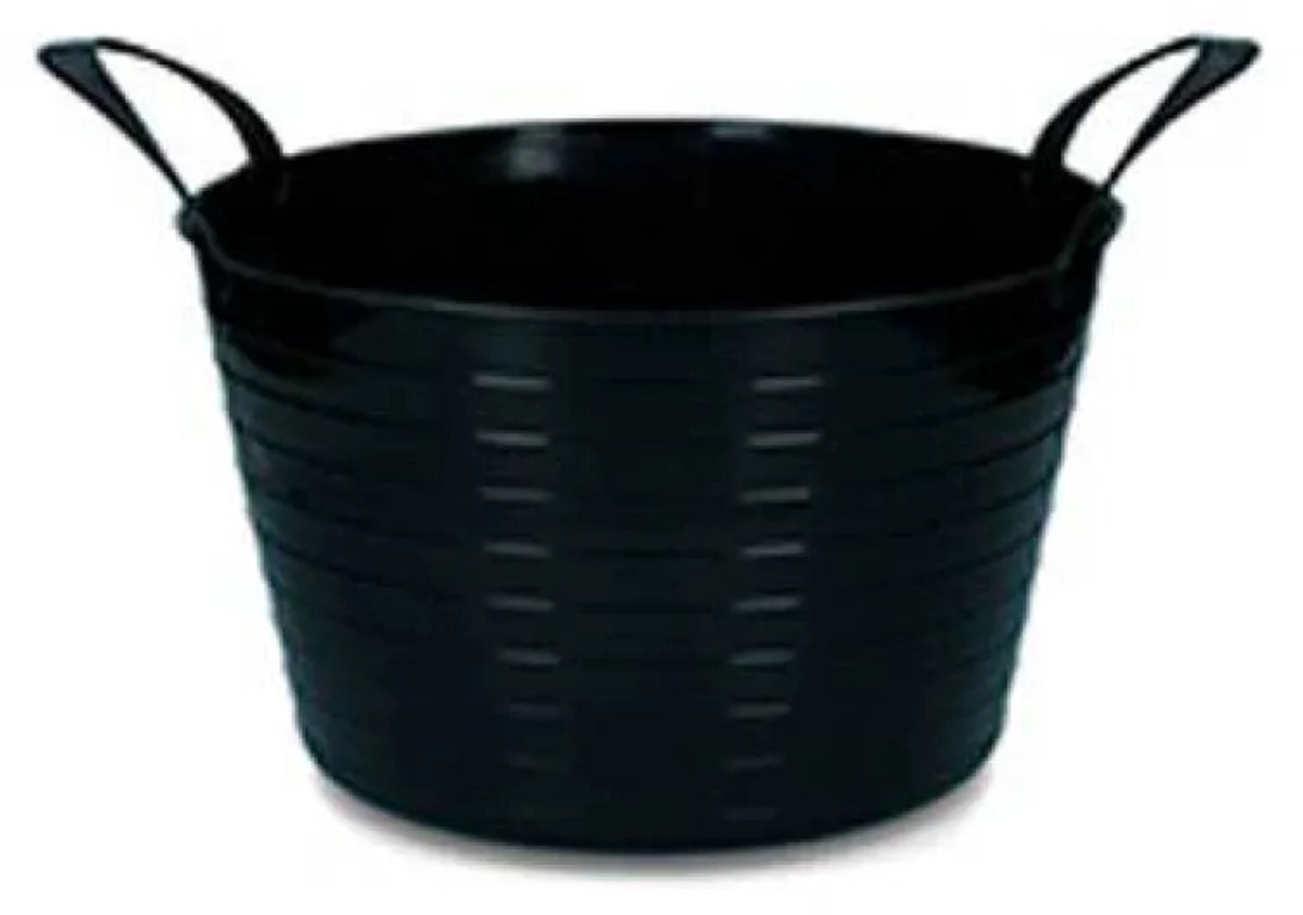 Vplast Trug Flexi 65l Emmer Zilver