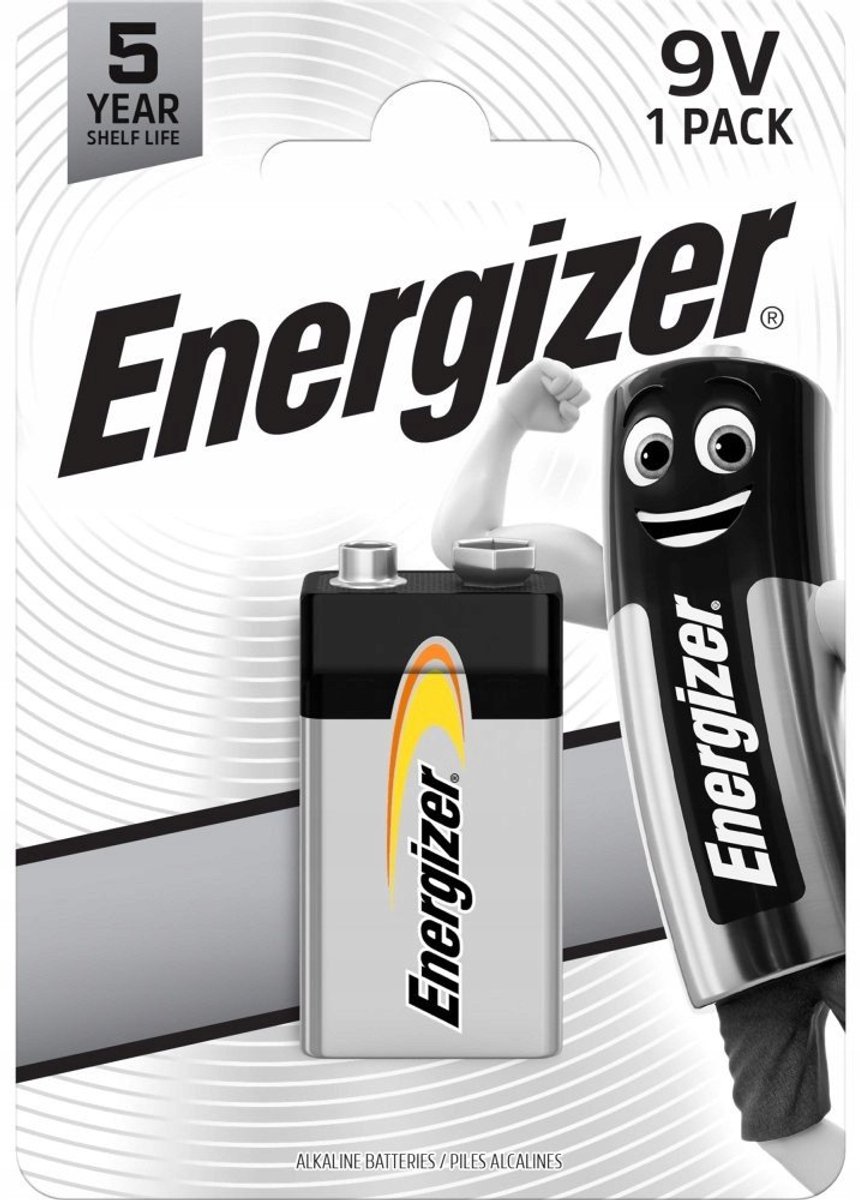Energizer Everyday - Batterijen - 9V (6LR61) - Alkaline - 1 stuk