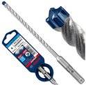 Een verpakking met een Bosch EXPERT SDS plus-7X hamerboor van 6 x 100/165 mm.