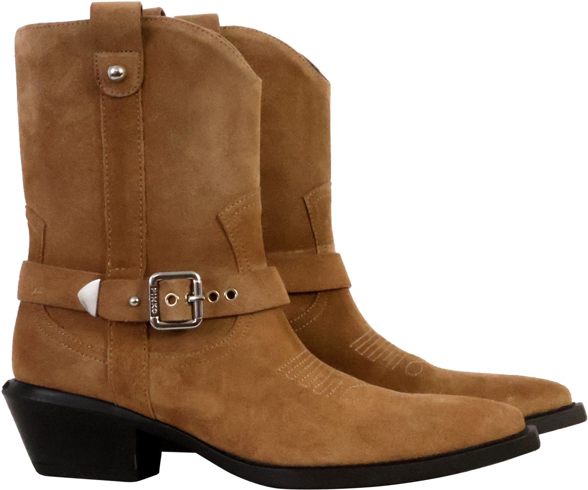 Leren enkellaars Tex 08