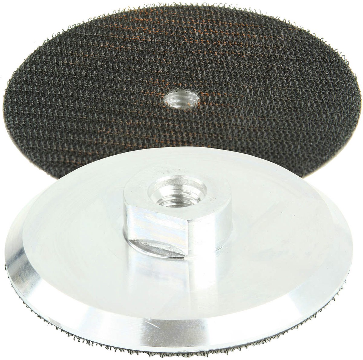 Mar-Pol - Aluminium Schijf met Klittenband - 100mm - M14