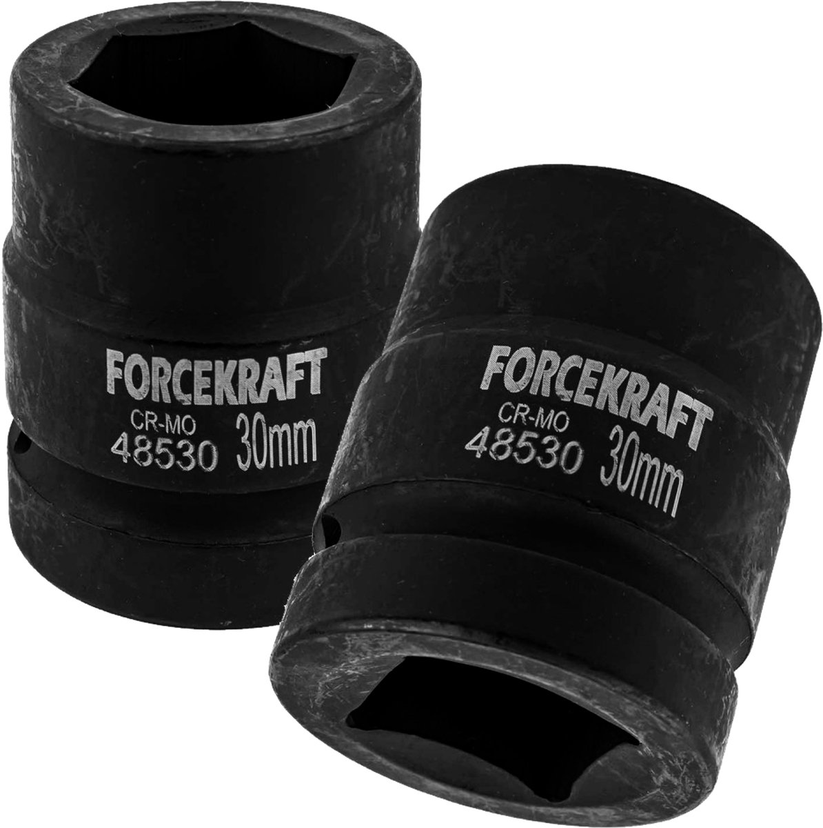 Forcekraft Slagdoppen 30mm 1" Zeskant CrMo Staal