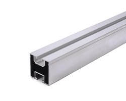 Solarprofiel Montagerail - Aluminium Profiel Systeem - Zonnepaneel Installatie - Twee Groeven 8.5/10.5mm - 40x40mm - Blank