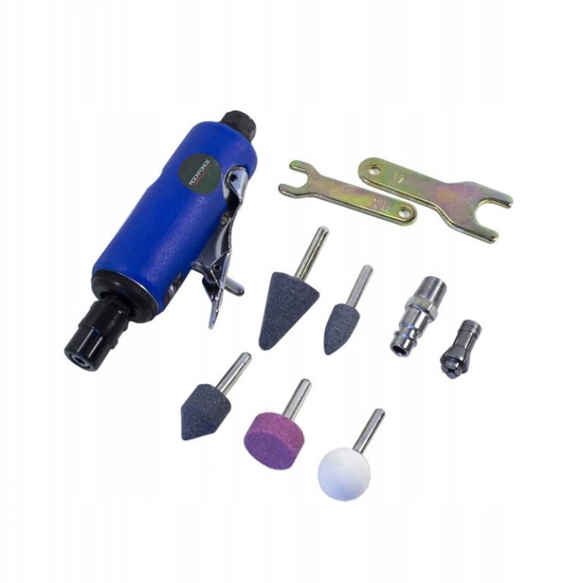 Rockforce RP7313 - Pneumatische Slijper - 150mm - Inclusief Slijpkoppen
