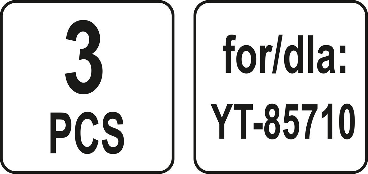 Yato - Stofzuigerzakken - 3 Stuks - Industrieel Gebruik