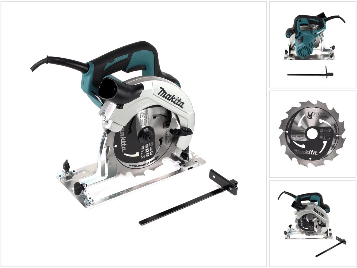 Makita HS7611 Cirkelzaagmachine: 1600W, 190mm, 3,9kg thumbnail 2