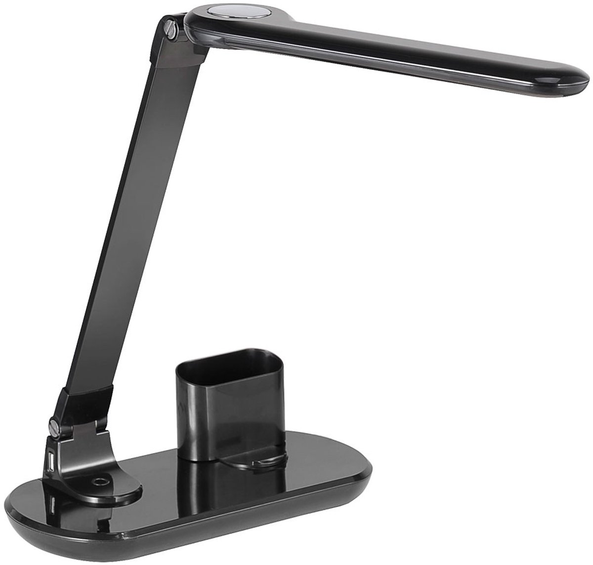 LED tafellamp verplaatsbare 3 niveaus touch dimmer schijnwerper USB vloerlamp
