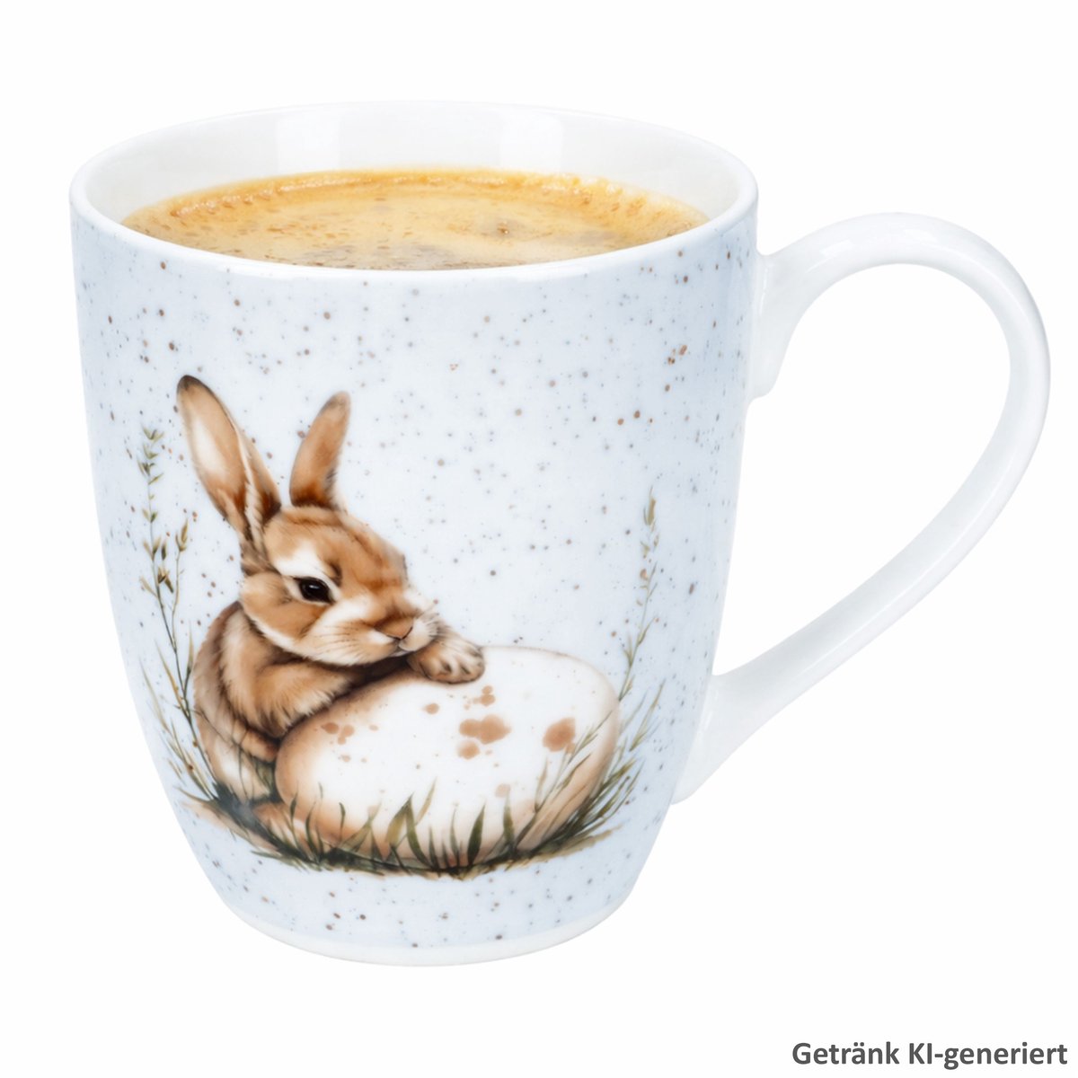 Bunny Jumbobecher 500 ml blauw uit porselein – 428629