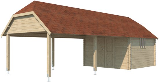 Woodlands Blokhut Oxford XXL 355 x 940 cm