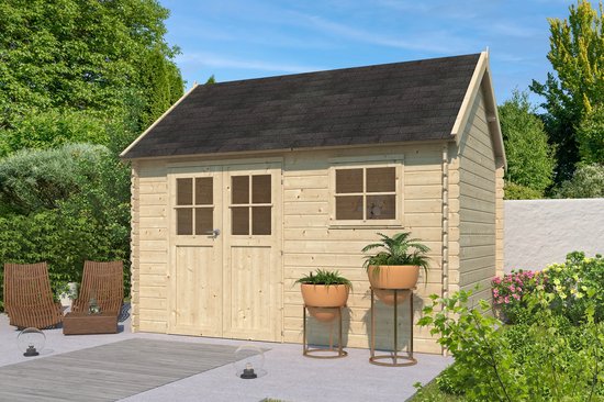 Woodlands Blokhut Gloucester L 385 x 295 cm