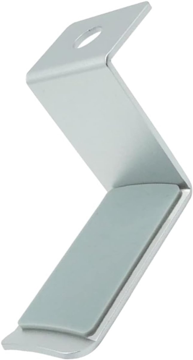 Hoofdtelefoonhouder Metaal - Koptelefoonhanger Bureau - Bureau Organisatie - Opvouwbaar Ontwerp - 9x3.5x5 cm - Zilver