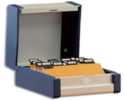 Val-Rex Provence Archief Box voor Verticaal A6 Formaat Documenten Grijs